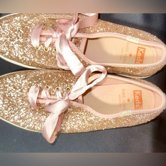 Keds Women\'s Sparkling Glitter Sneakers - Pink